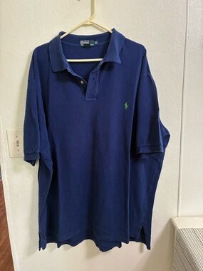 Ralph Lauren Polo Shirt in Navy with Green Pony 3XL